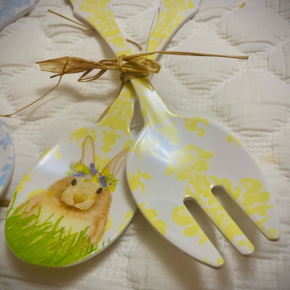 3 EASTER SPOON AND FORK SETS - Picture 4 of 4